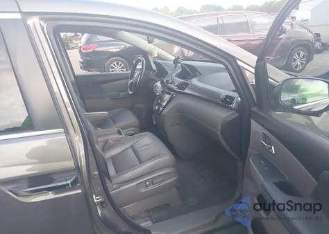 2017 Honda Odyssey Ex-L из США, поврежденный, VIN 5FNRL5H62HB012491